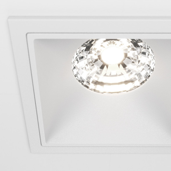 Встраиваемый точечный светильник Maytoni Technical Alfa LED DL043-01-15W4K-D-SQ-W
