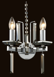 Бра Crystal Lux MARRON MARRON AP2 CHROME