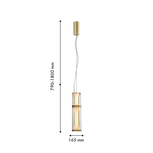 Подвесной светильник Favourite Bones 4244-2P
