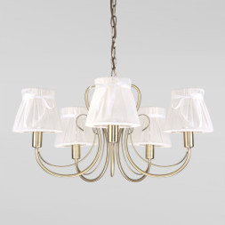 Подвесная люстра Eurosvet 60061/5 античная бронза