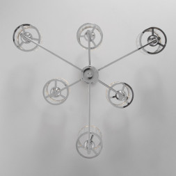 Люстра на штанге Eurosvet Inari 60144/6 хром