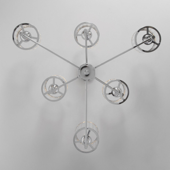 Люстра на штанге Eurosvet Inari 60144/6 хром