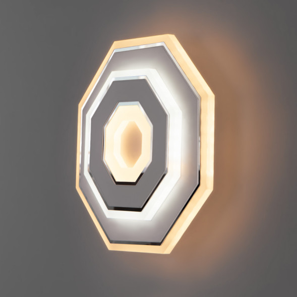 Бра Eurosvet Contorni 90184/1 белый/хром