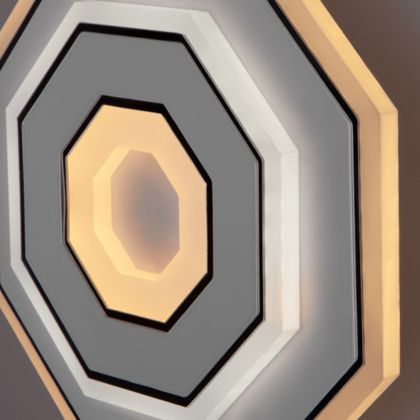 Бра Eurosvet Contorni 90184/1 белый/хром