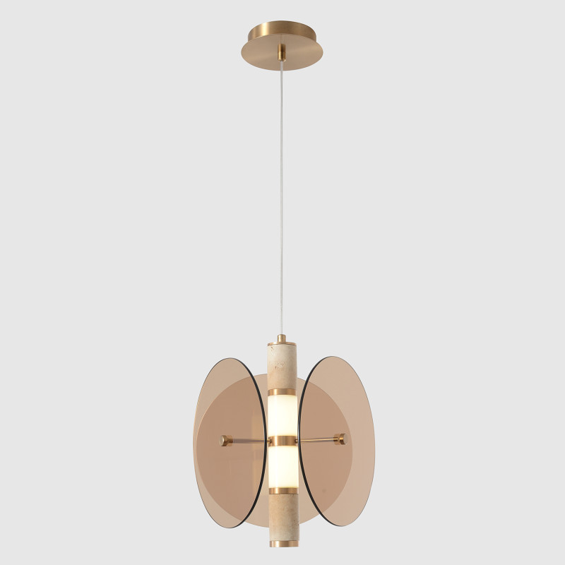 Подвесной светильник Crystal Lux AMARILLO SP12W LED BRASS AMARILLO