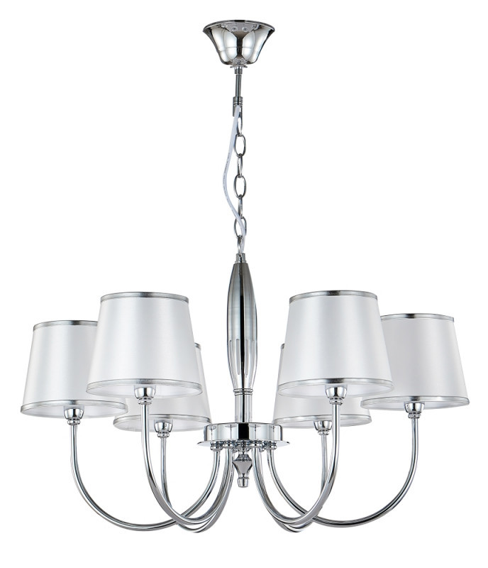 Подвесная люстра Crystal Lux FAVOR FAVOR SP6 CHROME