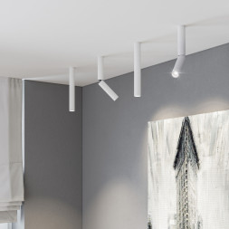 Накладной точечный светильник Elektrostandard Pika 6W (25030/LED) белый