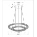 Подвесная люстра ARTE Lamp Preziosi A6717SP-2CC