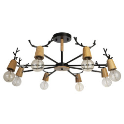 Люстра на штанге LOFT IT SVEN 10024/8 Black