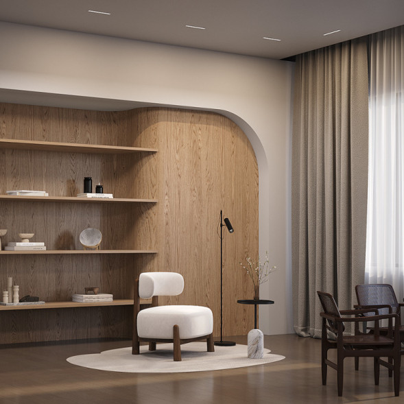 Встраиваемый точечный светильник Maytoni Technical DL066-12W3-6K-W BASIS