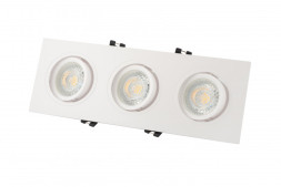 Встраиваемый точечный светильник Denkirs Billum DK3023-WH