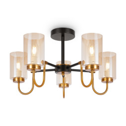 Люстра на штанге Freya FR5321CL-05BZ JEWEL