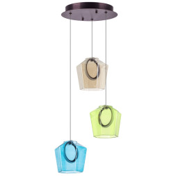 Подвесная люстра Lightstar 796139 Caramello