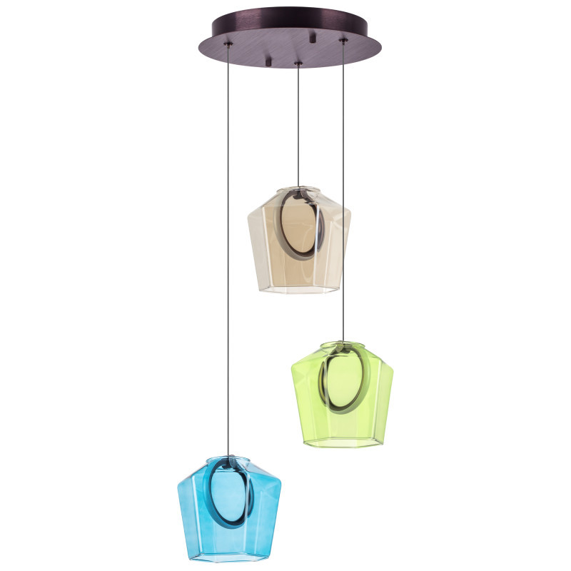 Подвесная люстра Lightstar 796139 Caramello