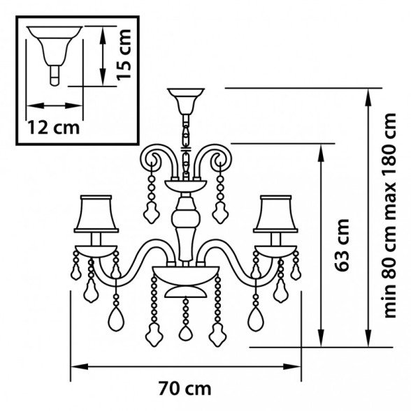 Подвесная люстра Lightstar NATIVO 715087