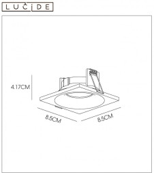 Точечный влагозащищенный светильник LUCIDE Ziva 09924/01/31