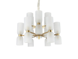 Подвесная люстра Newport 3646+6/C brass