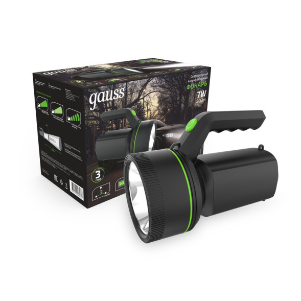 Фонарь Gauss GFL GF601