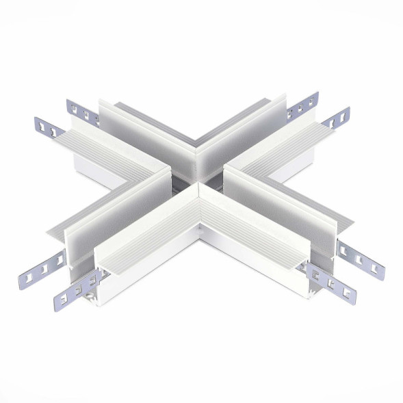 Коннектор для шинопровода ST-Luce Track White magnet in ГКЛ 12мм ST007.500.12