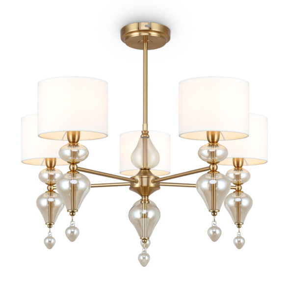 Люстра на штанге Freya Raise FR5369CL-05BS