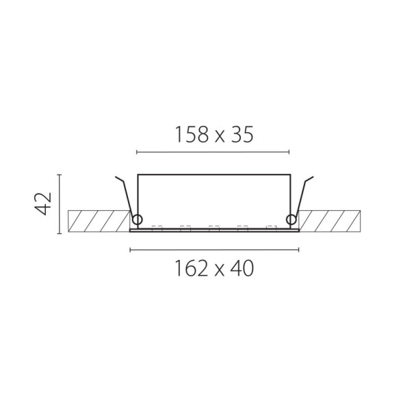 Точечный встраиваемый светильник 082246 Lightstar GUARDA