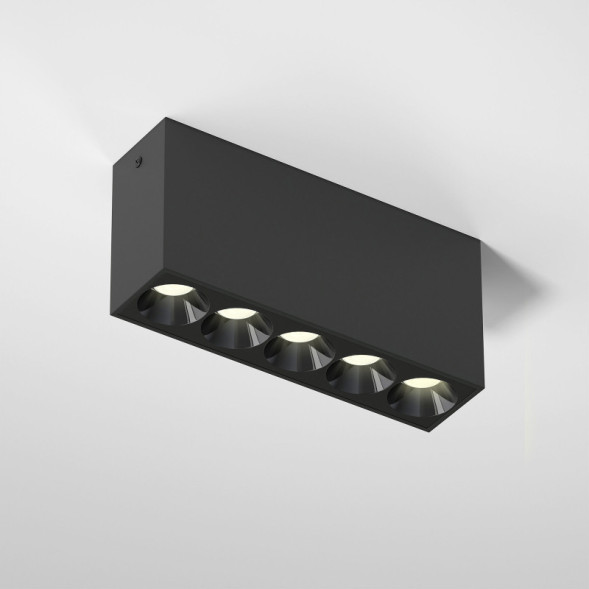 Накладной точечный светильник Elektrostandard 25108/LED 10W 3000K черный