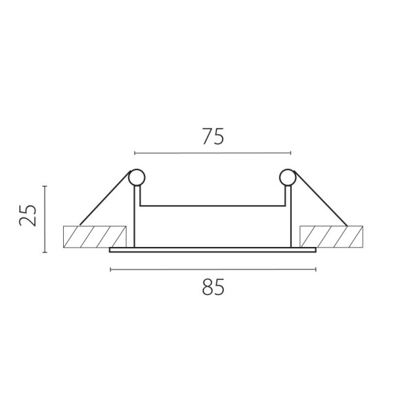 База встраиваемая 215006 Lightstar Alta Base