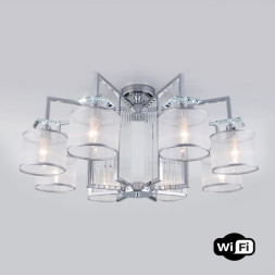 Люстра на штанге Eurosvet FARGO 60123/8 хром Smart (60108/8)