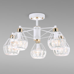 Люстра на штанге Eurosvet LORD 70075/5 белый