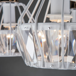 Люстра на штанге Eurosvet LORD 70075/5 белый