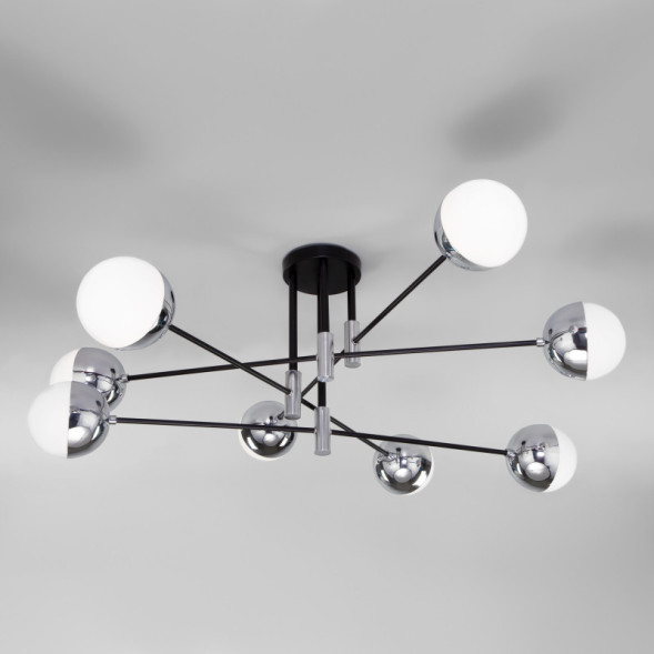 Люстра на штанге Eurosvet NUVOLA 70129/8 хром