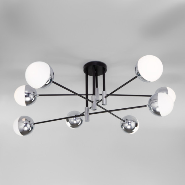 Люстра на штанге Eurosvet NUVOLA 70129/8 хром