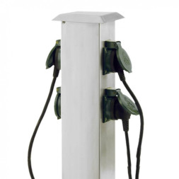 Уличный блок розеток EGLO PARK 4 90748