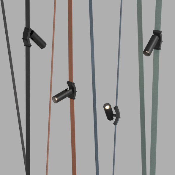 Светодиодный трековый светильник Denkirs BELTY SPOT DK5547-BK