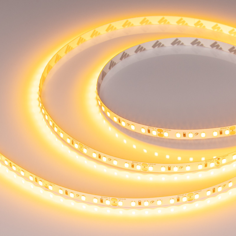 Лента Arlight RT-A120-8mm 2835 043385 48W 24V 1000lm золотой IP20