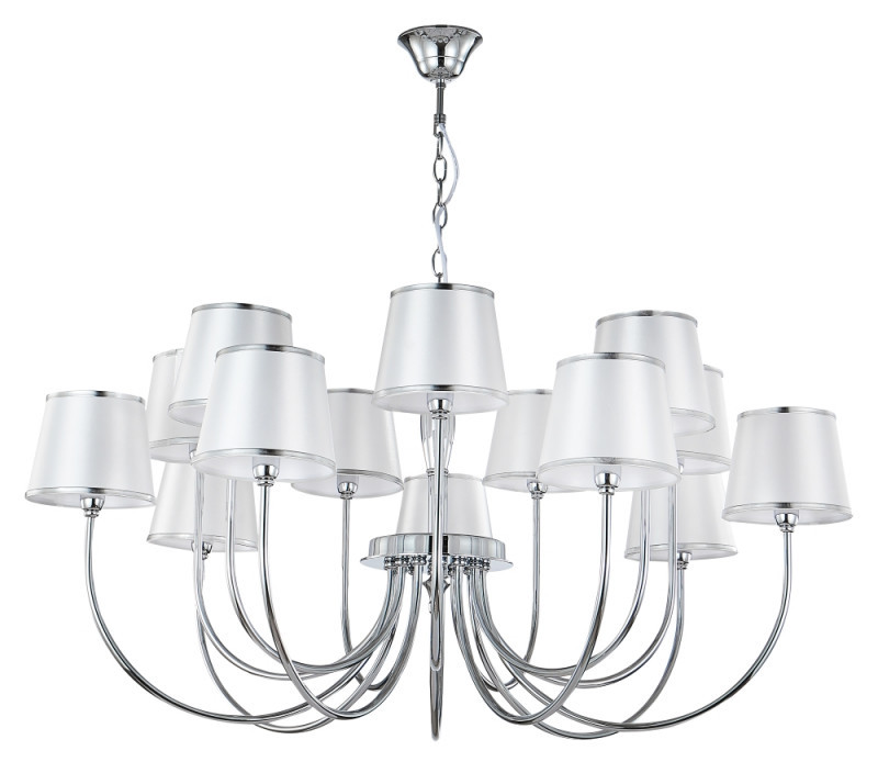 Подвесная люстра Crystal Lux FAVOR FAVOR SP7+7 CHROME