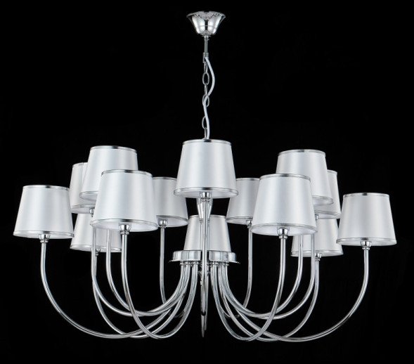 Подвесная люстра Crystal Lux FAVOR FAVOR SP7+7 CHROME