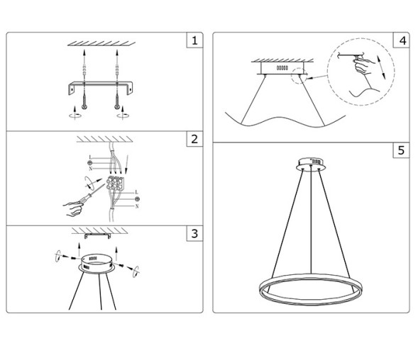 Подвесная люстра Kink Light ТОР 08213,19A(3000K)
