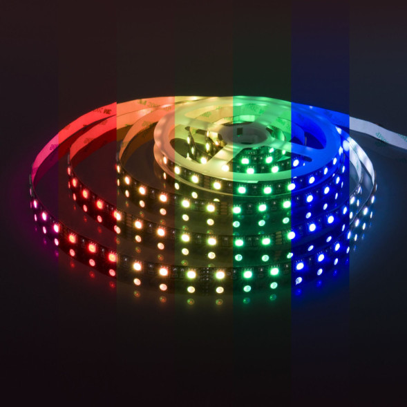 Лента Elektrostandard 60Led 14,4W IP20 0W 24V RGB IP20