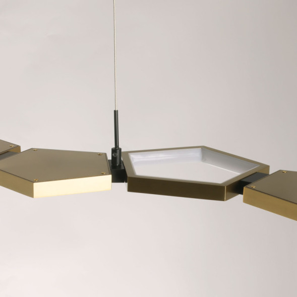 Подвесная люстра DeMarkt Пазл 719010406