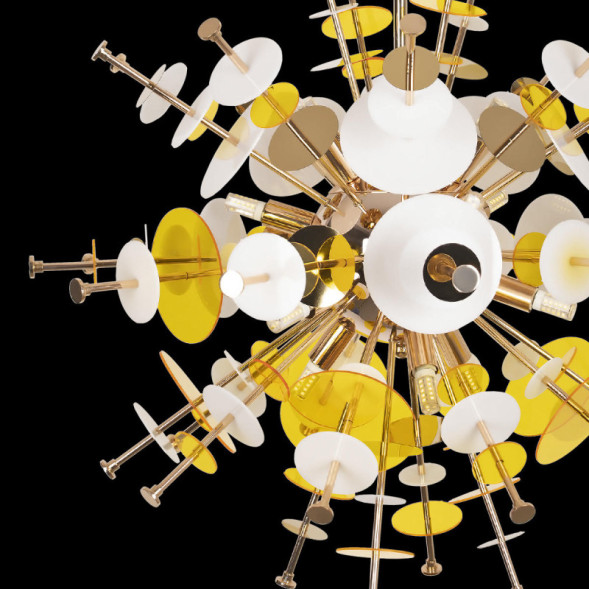 Люстра на штанге LOFT IT Avenir 10137/600 Gold