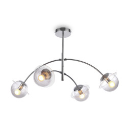 Люстра на штанге Freya FR5323CL-04CH LUMIX