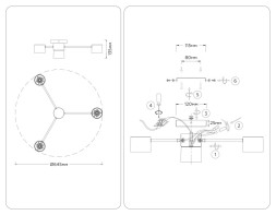 Светильник потолочный Ambrella Light COMFORT FL51722