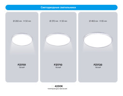 Потолочный светильник FZ1710 Ambrella Light ORBITAL