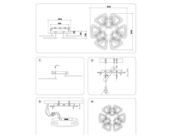 Потолочная люстра Ambrella Light FA8892