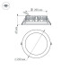 Светильник Downlight Arlight LTD-FROST 021498
