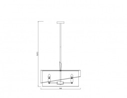 Люстра на штанге Freya Earth FR5171PL-08BS