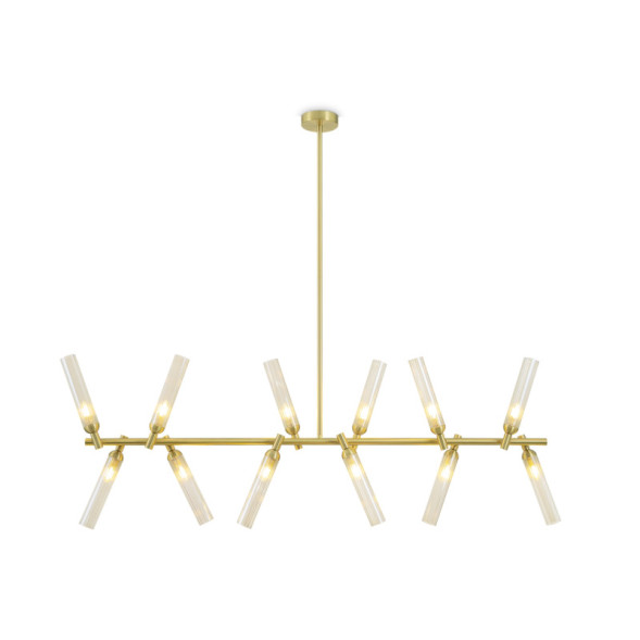 Люстра на штанге Freya Borgy FR5379PL-12G