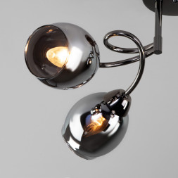 Люстра на штанге Eurosvet Roselyn 30171/4 черный жемчуг