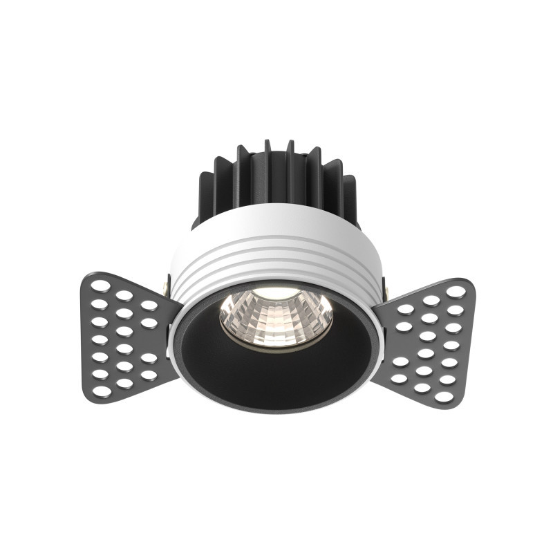 Встраиваемый точечный светильник Maytoni Technical ROUND DL058-7W4K-TRS-B